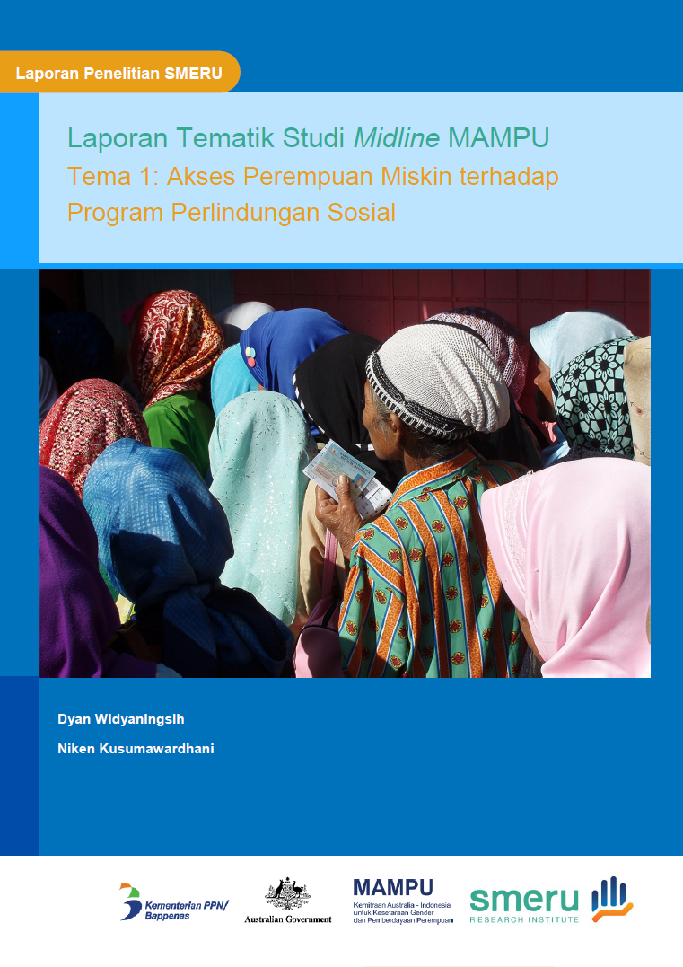 Laporan Tematik Studi Midline MAMPU Tema 1: Akses Perempuan Miskin terhadap Program Perlindungan Sosial