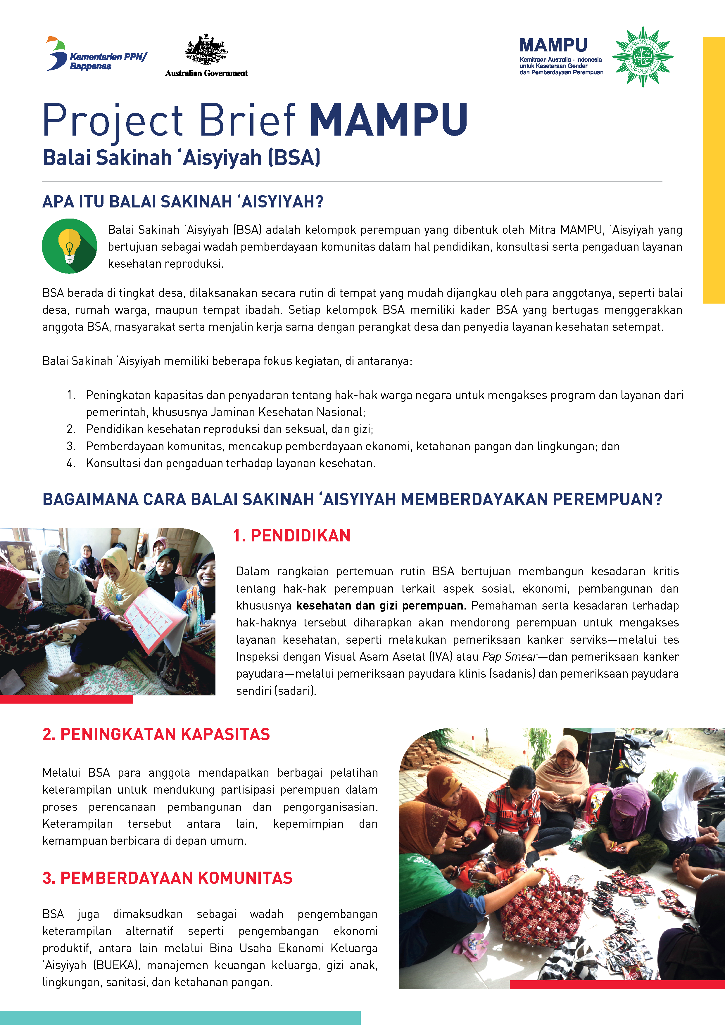 Project Brief: Balai Sakinah ‘Aisyiyah